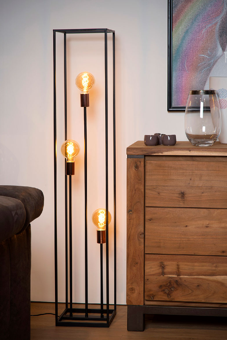 Lucide ARTHUR - Floor Lamp - E27 - Black